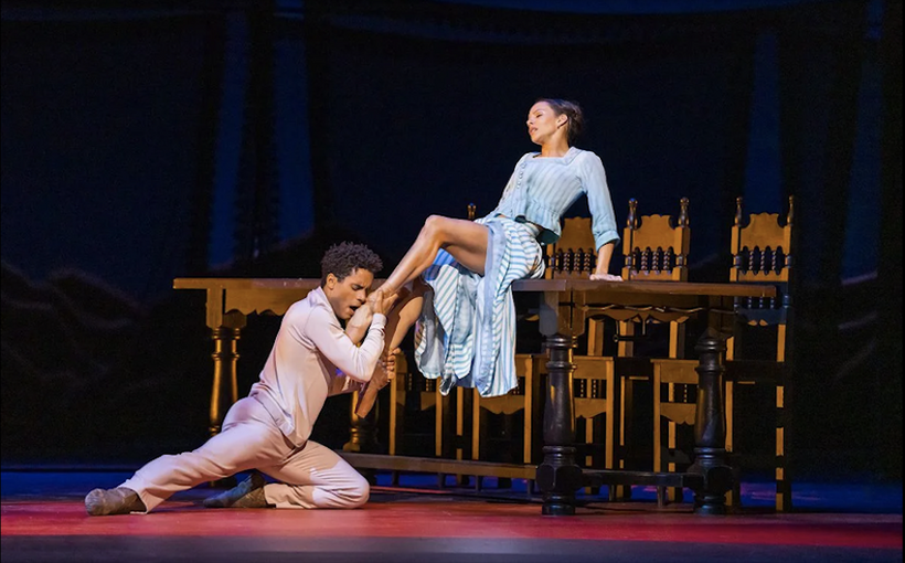 Like Water for Chocolate (Marcelino Sambé and Francesca Hayward). Photo: Tristram Kenton.